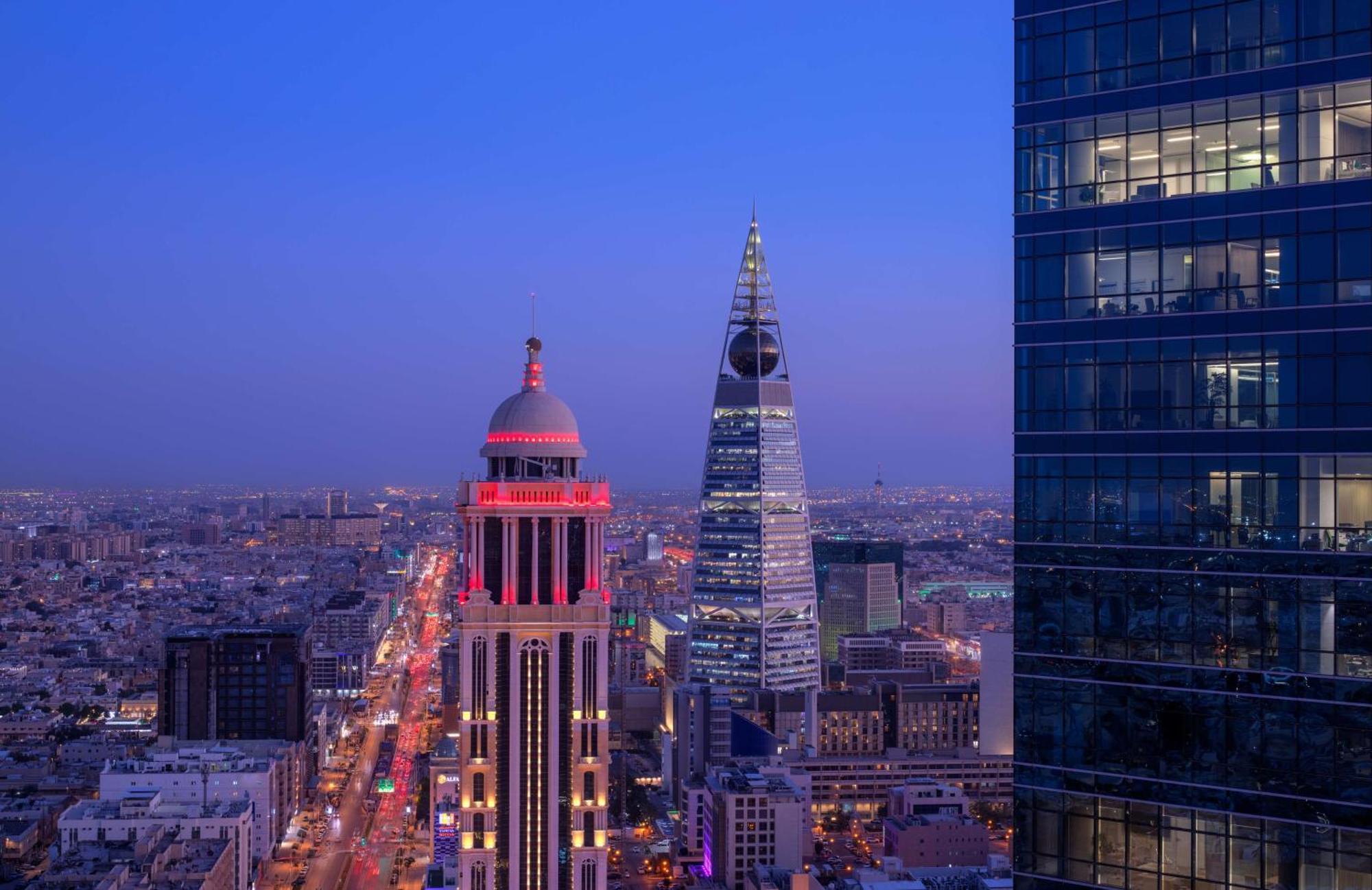 Hyatt Regency Riyadh Olaya Zewnętrze zdjęcie Riyadh skyline